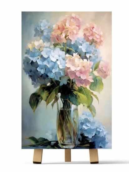 [Рисуем дома] Гортензии (Ирина Шпакова)