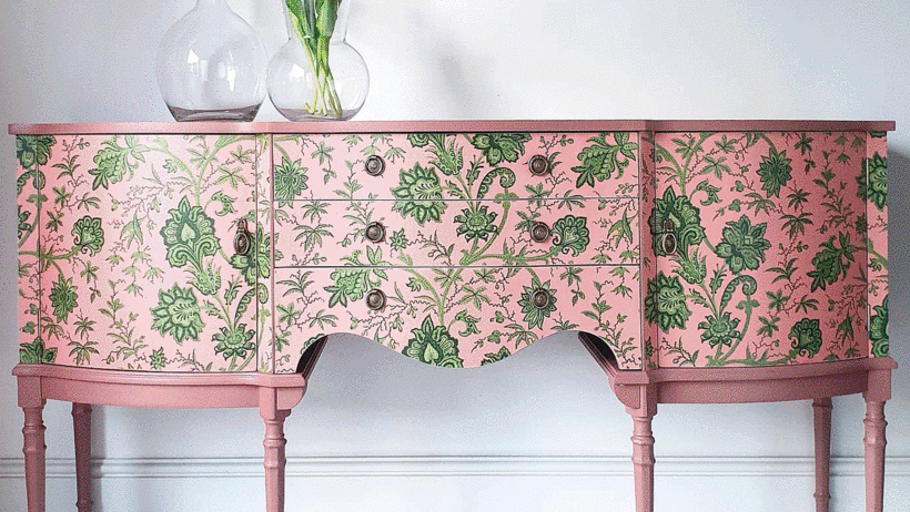 [Domestika] Перекраска винтажной мебели (Chloe Kempster, Хлоя Кемпстер)