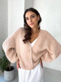 [lena_yarova] Кардиган Crop cardi (Елена Яровая)