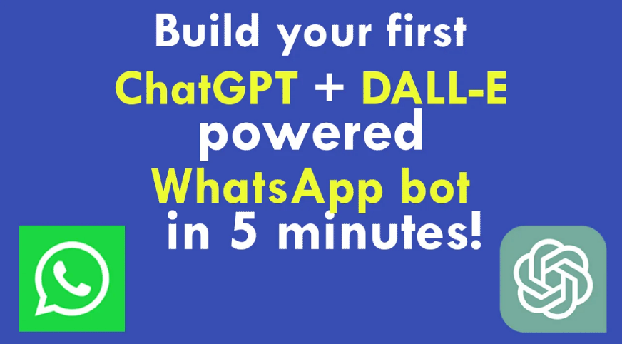 Создайте бота WhatsApp с помощью интеграции ChatGPT и DALL-E (topguides)