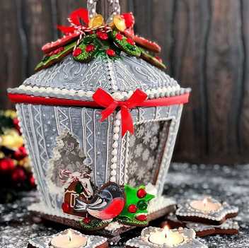 Новогодний фонарик пряничный (gift_cookies)
