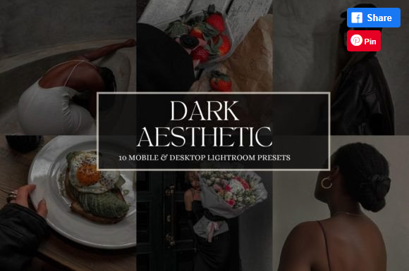 [Creativefabrica] Dark Lightroom Presets