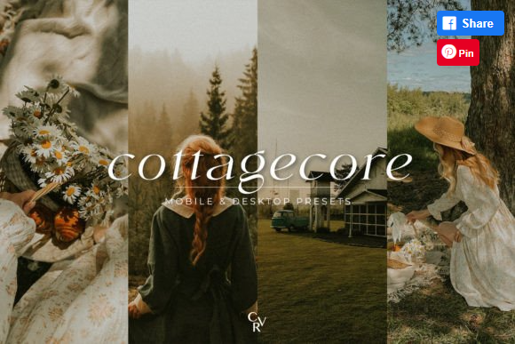 [Creativefabrica] 10 Cottagecore Lightroom Presets