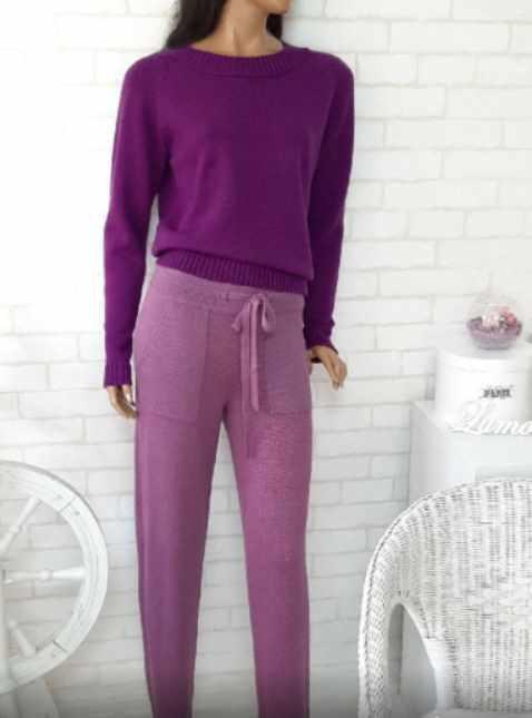 Совместник - Вязаные брюки по мотивам Loro Pia (lubov_lumoda)