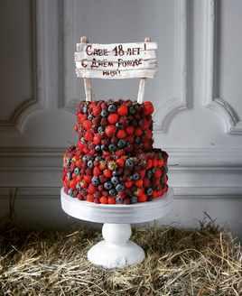 Декор торта из свежих ягод. Тариф "Старт" (Елена Гнут)