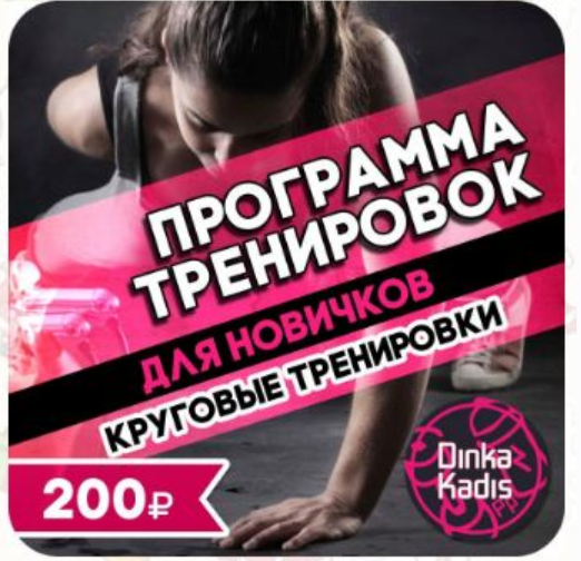 Программа тренировок для новичков. Круговые тренировки (dinka_kadis_pp)