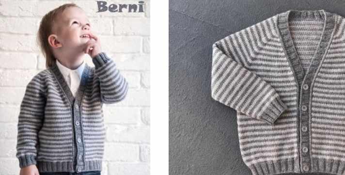 Детский кардиган Berni (Татьяна Мулокас, knitterra)