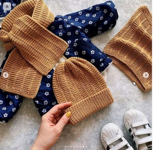 Комплект Highway trio (shapetko_knitwear)