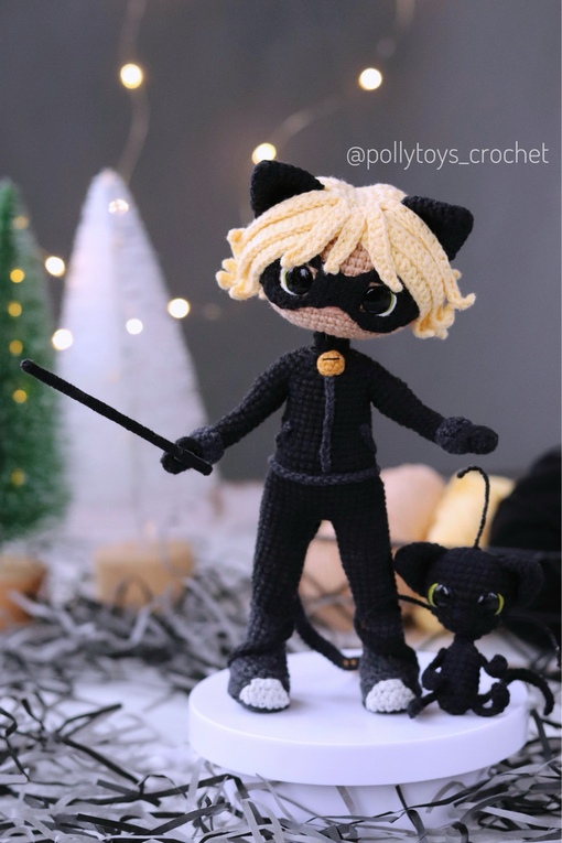 [Pollytoys_crochet] Супер-Кот (Дарья Лобачева), фото 1 из 1.