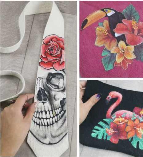 Рисунки на войлоке - материалы, способы, эксперименты (Регина Журавлева)