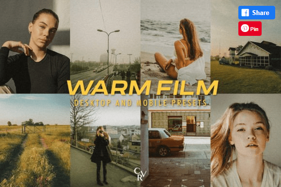 [Creativefabrica] 10 Warm Film Lightroom Presets