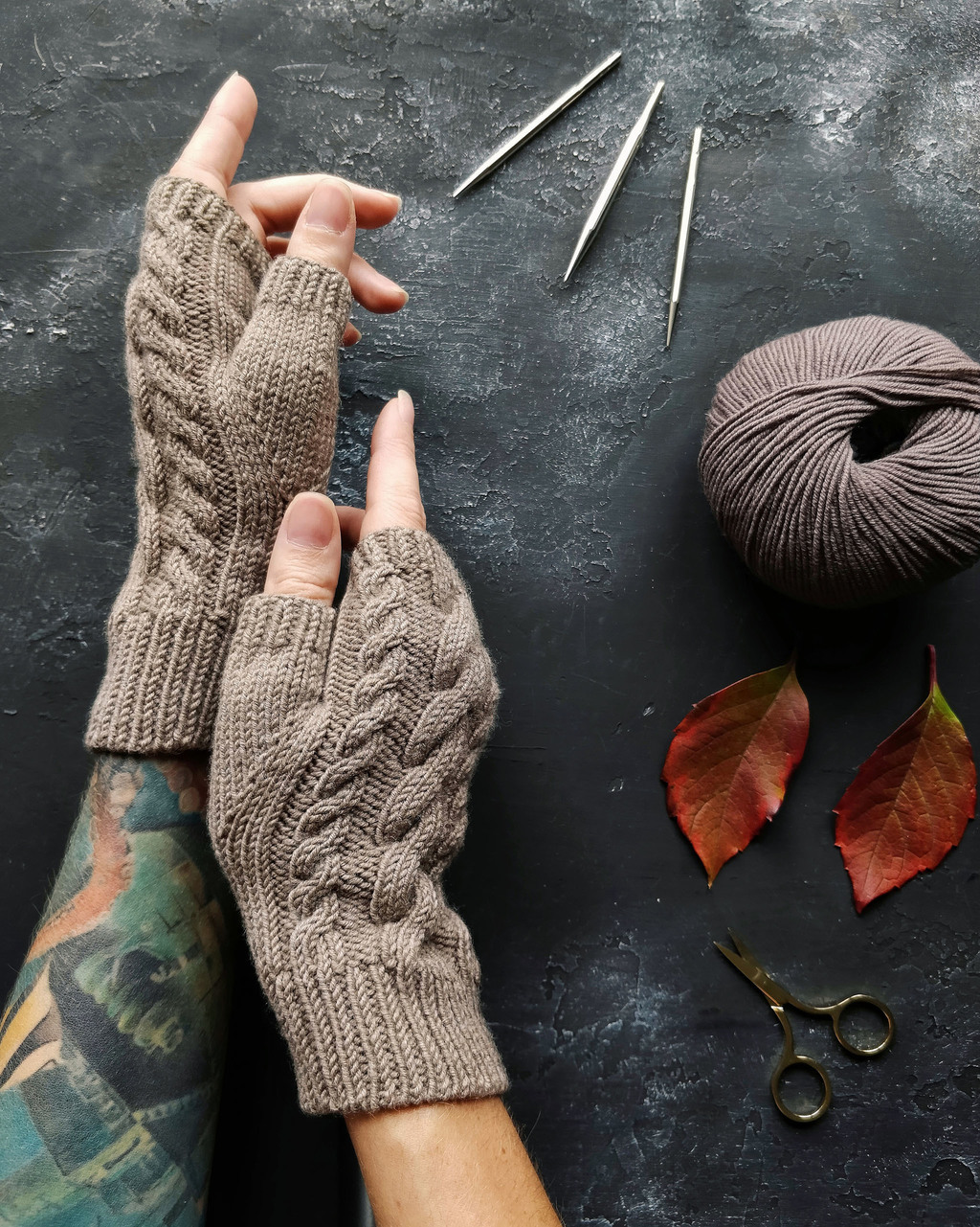 [efgesha_knits] Митенки (Евгения Дегтярева)
