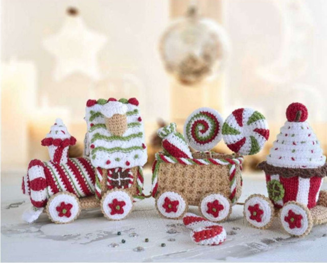 [leta.toyfox] Рождественский пряничный поезд. На русском языке (Татьяна Лебеденко)