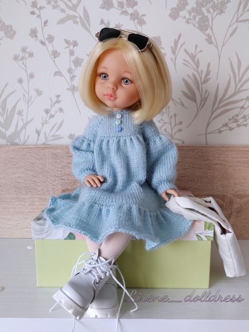 [Lirene's dolls] Платье Сьюзи для кукол Паола Рейна 32-34 см (Lirene Dolldress)