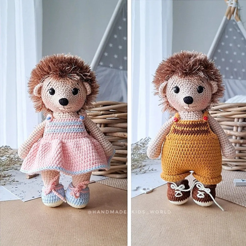 [handmade_kids_world] Ёжик Морти (Ксения Кучаева)