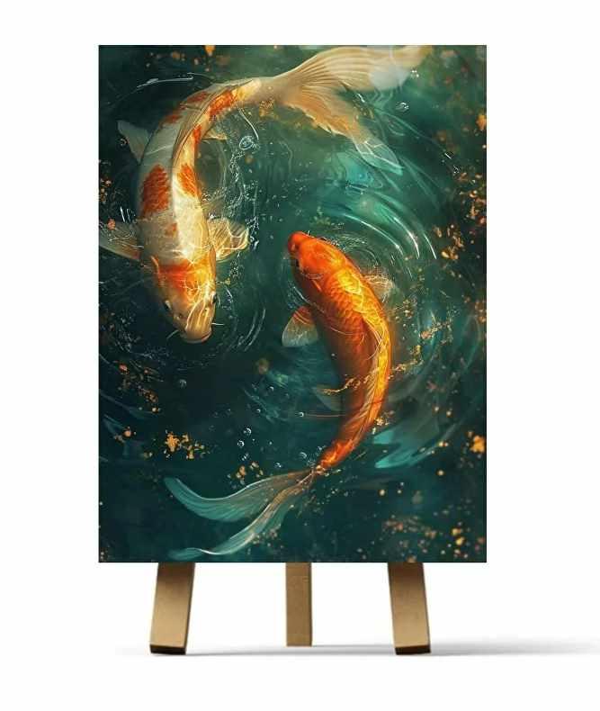 [Рисуем дома] Карпы кои (Ирина Шпакова)