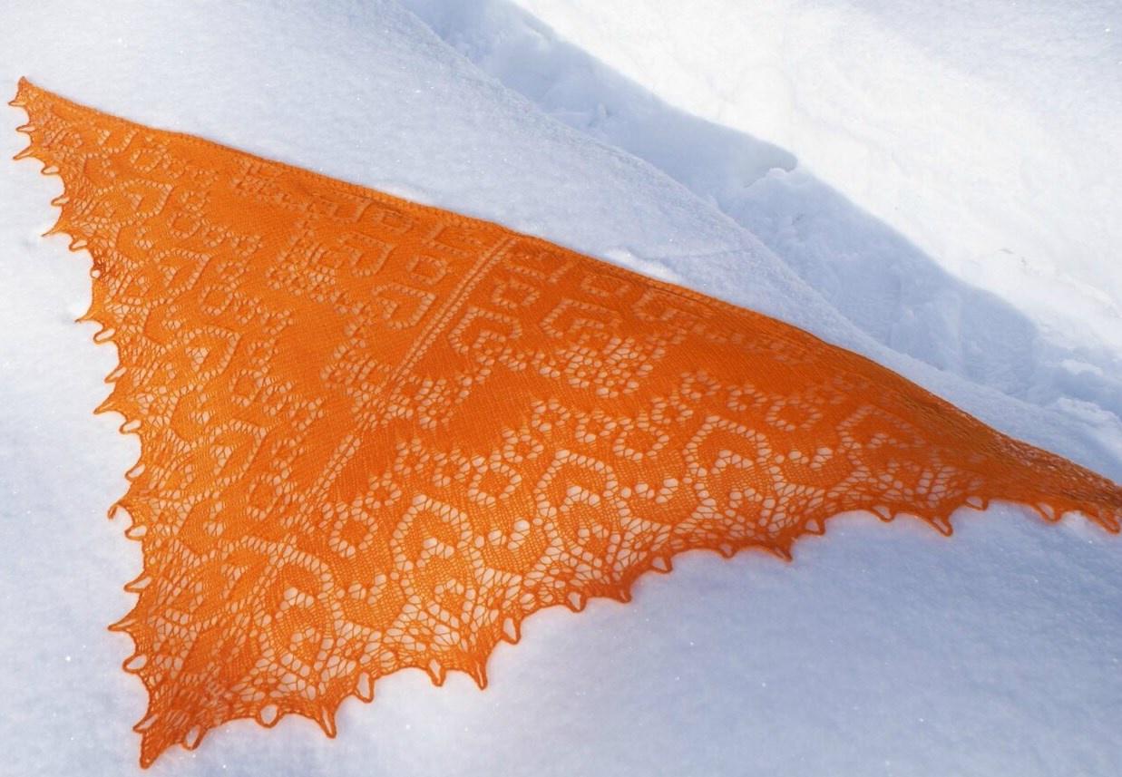 Шаль Тридцать Валентинок (Анна Рябова)