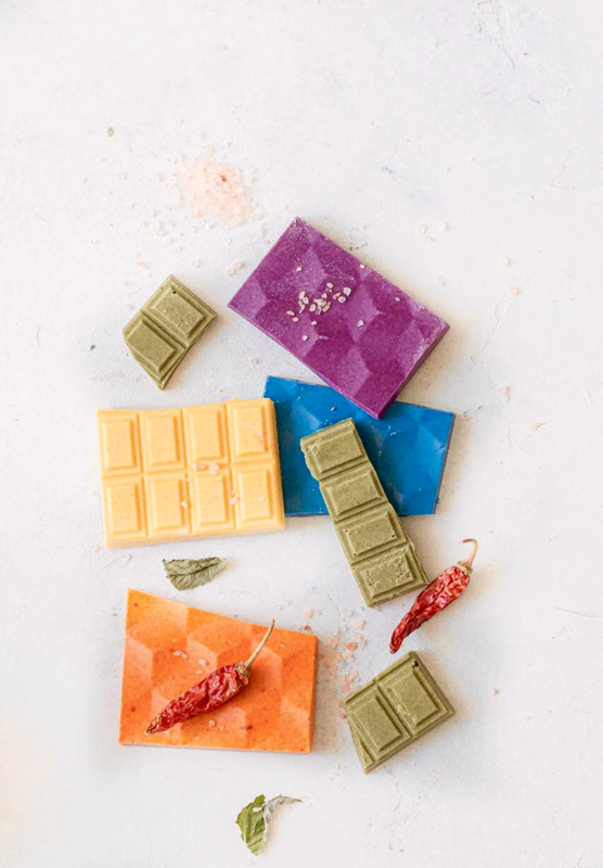 Шоколад с натуральными красителями (Екатерина Завирюха)