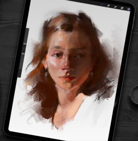 [masterdraw] Портрет. Онлайн курс Proживопись (Денис Крупчатников)