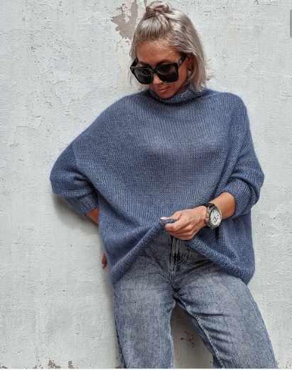 [nataknitwear] Свитер Сity_Cocoon (Наталья Курникова)