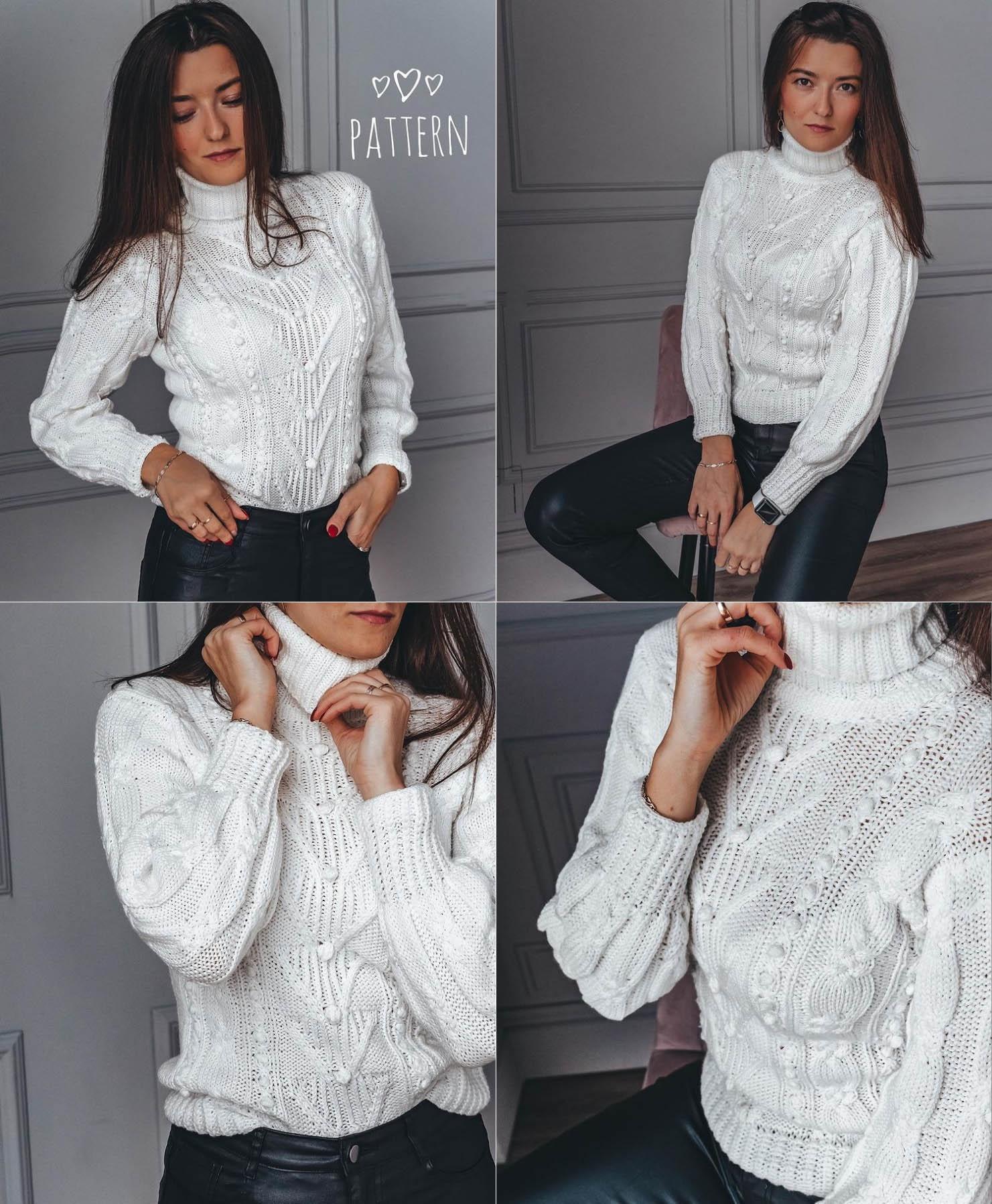 Свитер Карелия (Елена Грабенко) @_elenagrabenko_