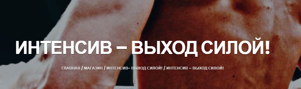 Выход силой (Артем Морозов)