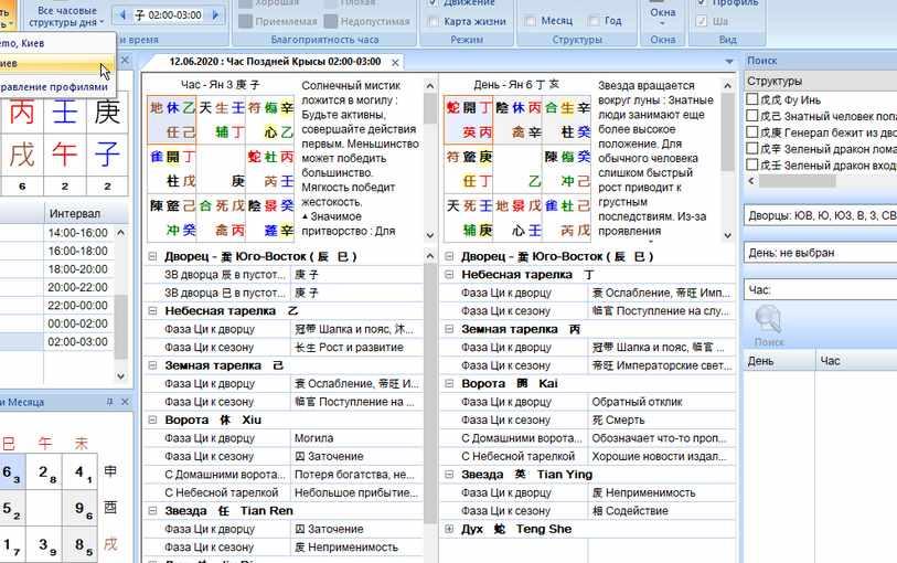 Ци мен дунь цзя программа (Инна Волкова)