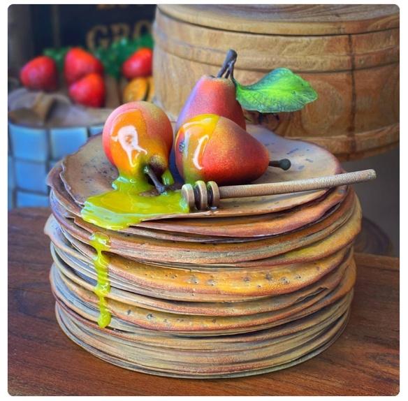 Мастер-класс 076. Блинчики с грушей  (Елена Раевская)