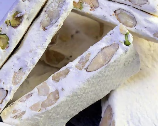 [pastry-school] Домашняя нуга с медом и орехами (Елена Крохмаль)