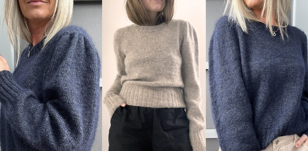 [Вяжи.ру] Пуловер с пышными рукавами Gabi (Lene Holme Samsøe)