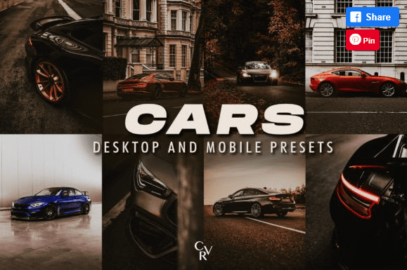 [Creativefabrica] 15 Cars Lightroom Presets