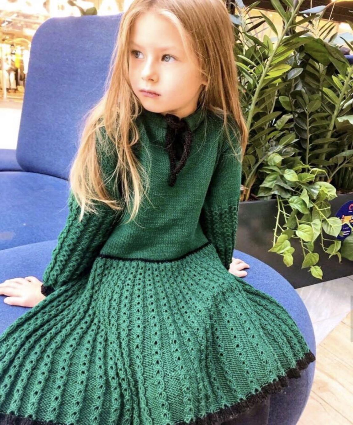 Детское платье Dress_marshmallow (Ольга Беленкая)