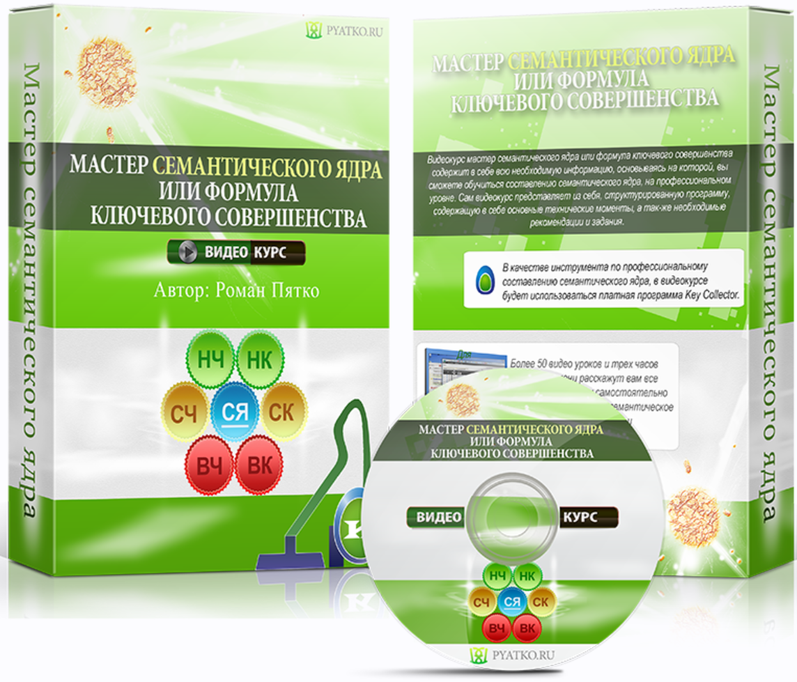 Мастер семантического ядра или формула ключевого совершенства (Роман Пятко)