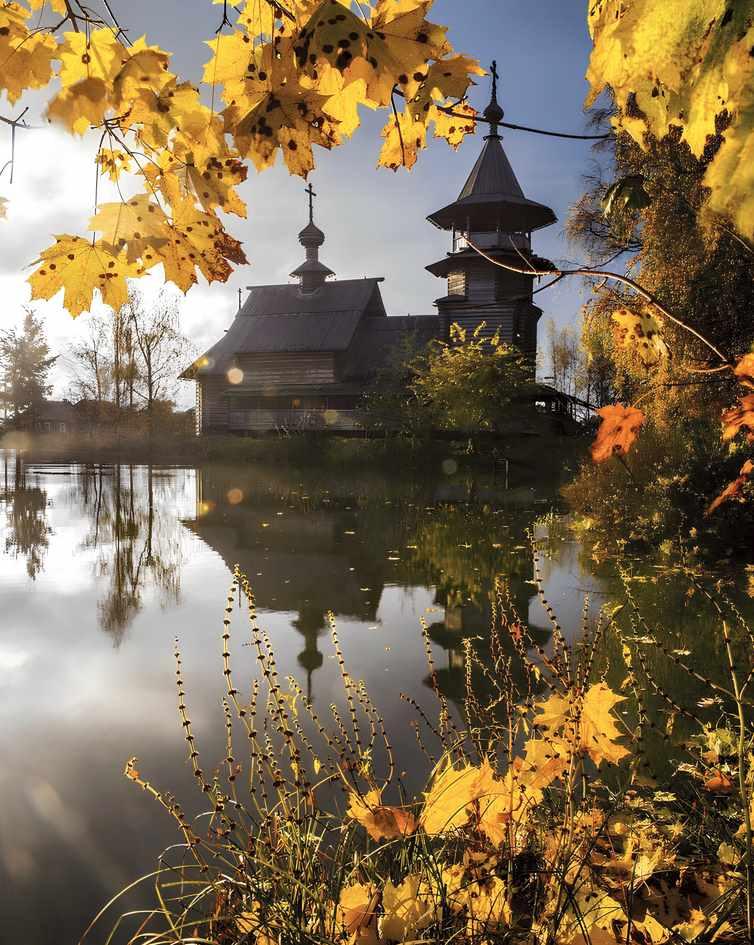 Осенний пейзаж (Ольга Базанова)