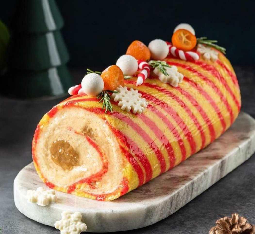 Рулет карамельное яблоко (Ксения Киреева)