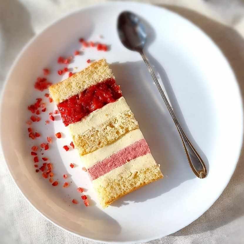 Торт Клубника в белом шоколаде (Софья Стрельцова)