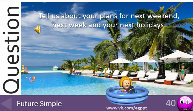 Интерактивная игра Jeopardy Simple Tenses (Ольга Белькова)