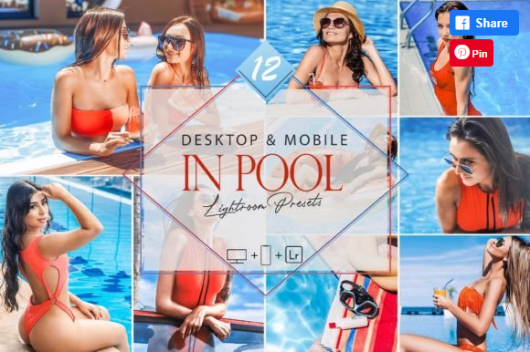 [Creativefabrica] 12 in Pool Lightroom Presets, Bright