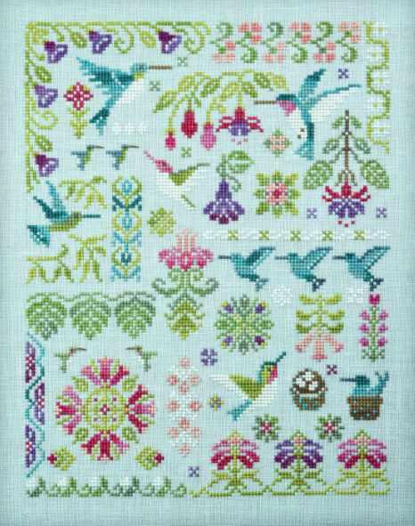 Электронная схема Колибри (Галина Егоренкова)