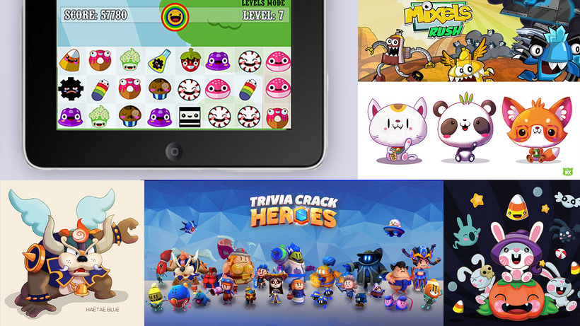 [Domestika] Дизайн персонажей для видеоигр и приложений (Николя Кастро)