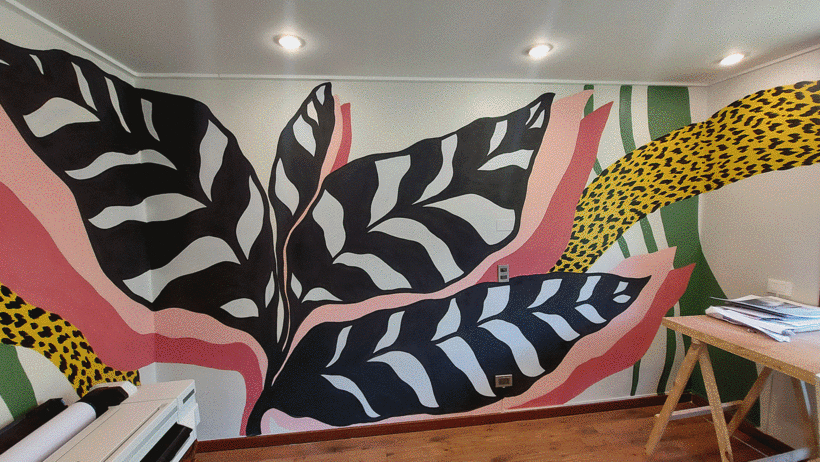 [Domestika] Интерьерная роспись стен. Interior Mural Painting (Trini Guzmán)