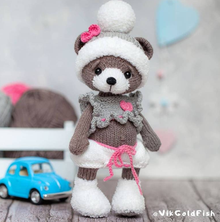 Мишутка спицами (vikgoldfish)