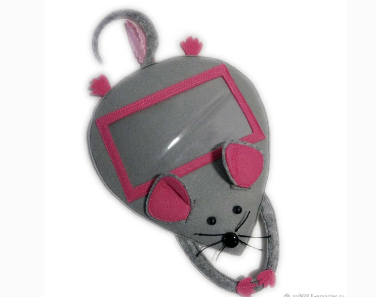 [Ярмарка мастеров] Мастер-класс: держатель для полотенца Мышка (Галина Абрамова)