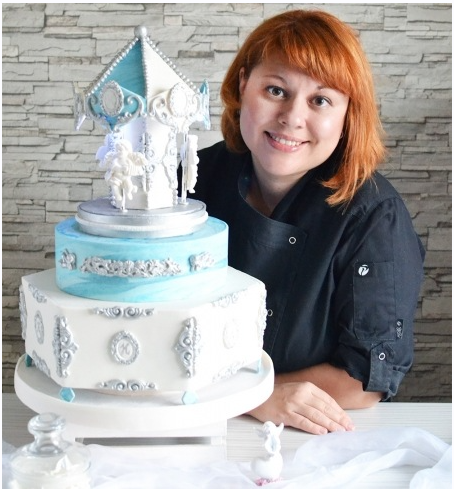 [Кондитерка] Онлайн курс многоярусный торт "Карусель" (Надежда Ермолович)