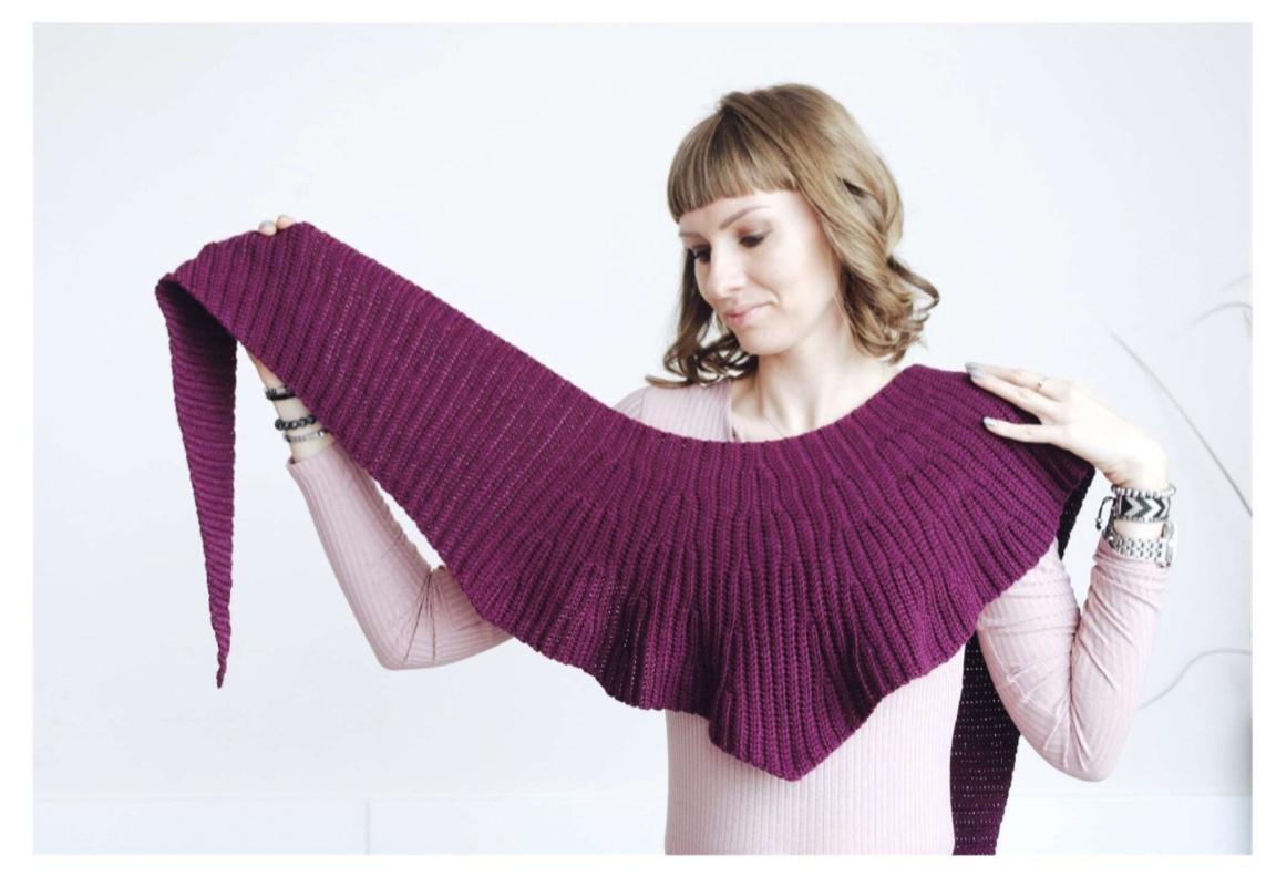 Шаль Fuchsia’s Flake (Светлана Кочкина)