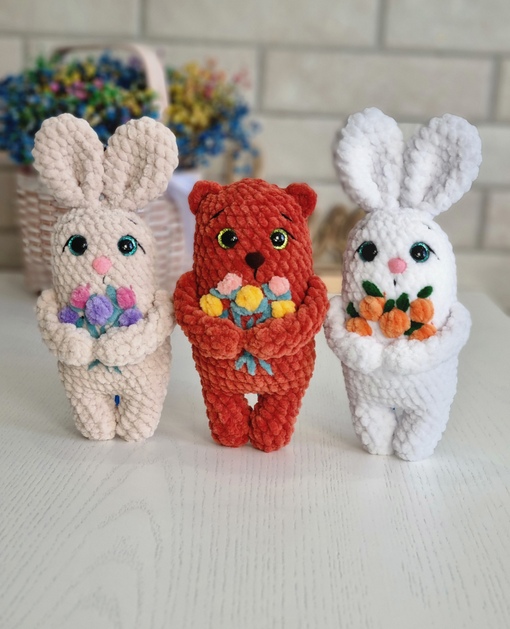 Мишка и зайчик (Катерина Караманова)