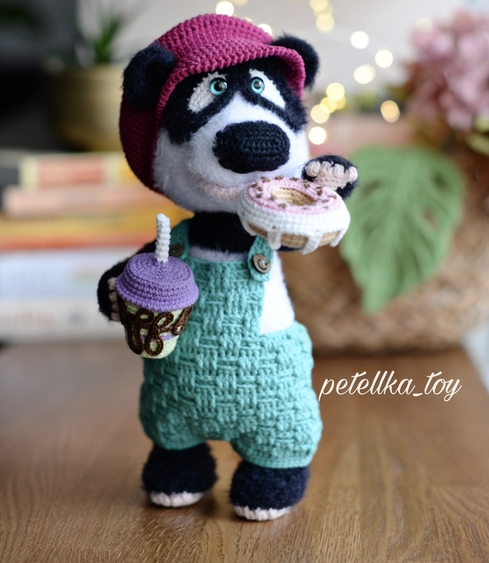 [petellka_toy] Панда Юкки (Татьяна Высоцкая)