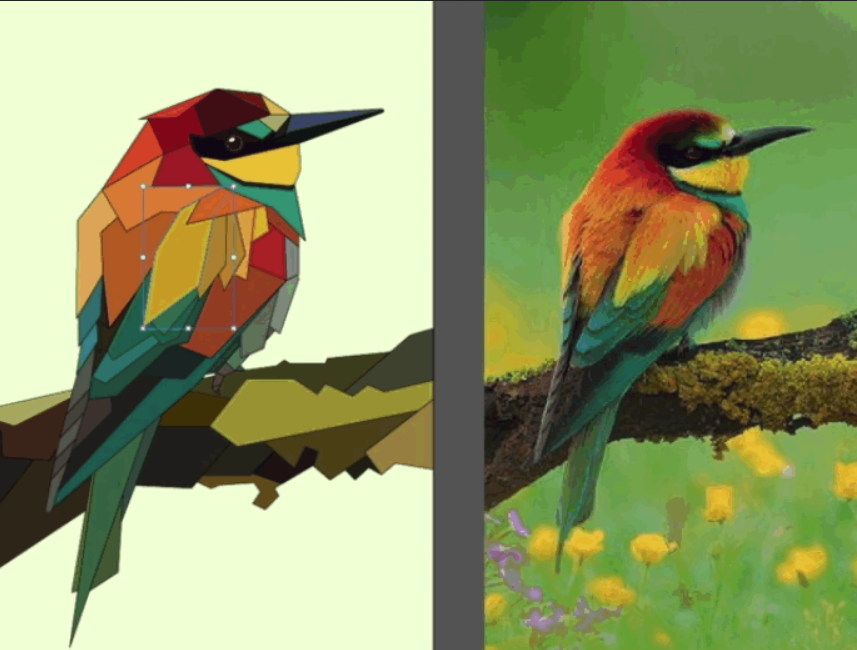 [Udemy] Птицы в оригами стиле в AI (Андрей Бжицких)