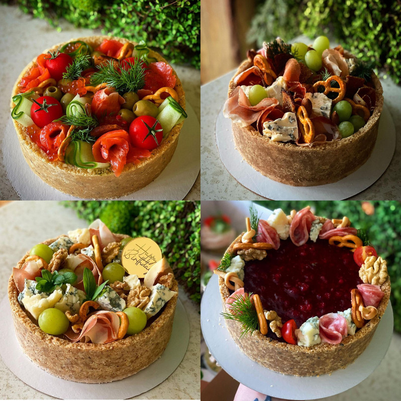 Чизкейки. Пакет из 4 закусочных чизкейков (Brutal_cakes)