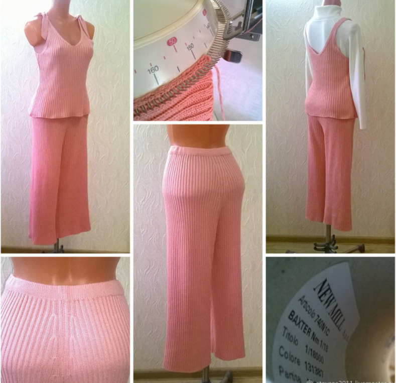 Брюки-кюлоты резинкой 2х1 (stavros2011)